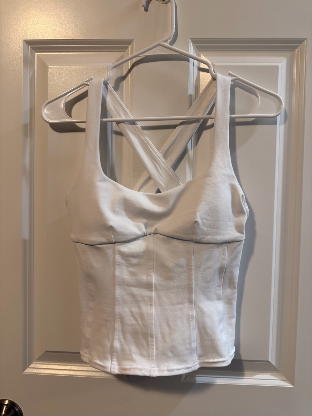 ALO Airbrush Sparks Fly Corset Tank